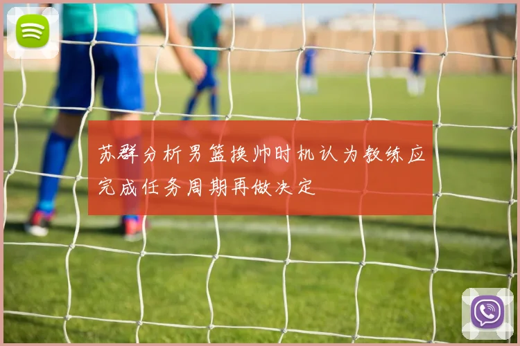 苏群分析男篮换帅时机认为教练应完成任务周期再做决定